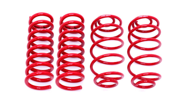 BMR 67-72 A-Body Lowering Spring Kit (Set Of 4) - Red - Bull Strap