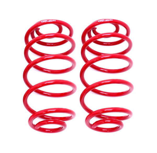 BMR 67-72 A-Body Rear Lowering Springs - Red - Bull Strap