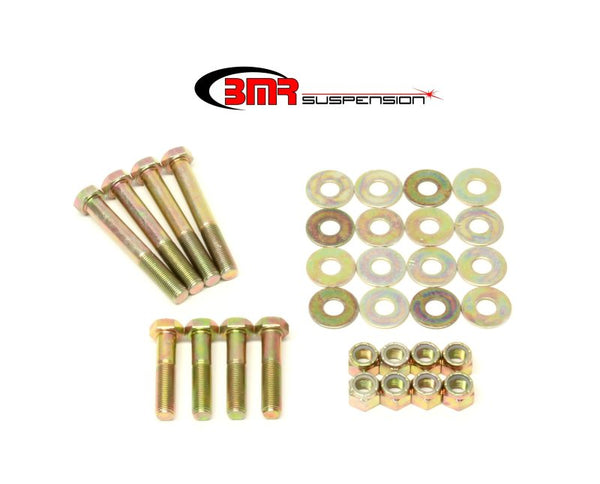 BMR 70-81 2nd Gen F-Body Front Upper/Lower Control Arm Hardware Kit - Zinc plated - Bull Strap