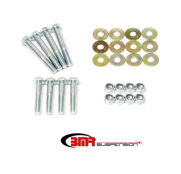 BMR 78-87 G-Body Front Upper/Lower Control Arm Hardware Kit - Zinc plated - Bull Strap