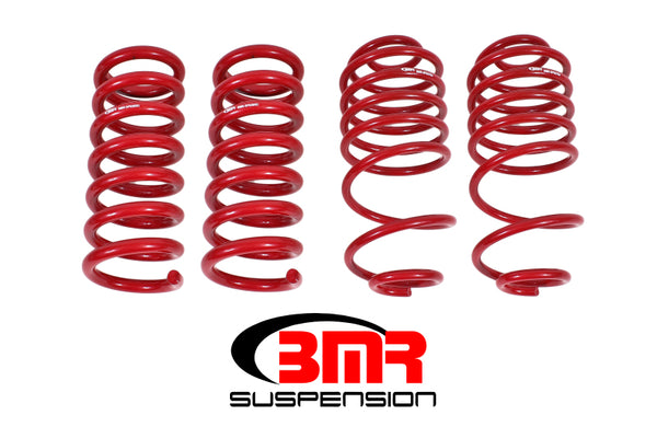 BMR 78-87 G-Body Lowering Spring Kit (Set Of 4) - Red - Bull Strap