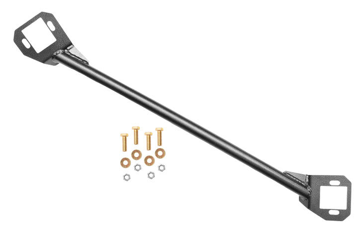 BMR 78-87 G-Body Rear Shock Tower Brace - Black Hammertone - Bull Strap