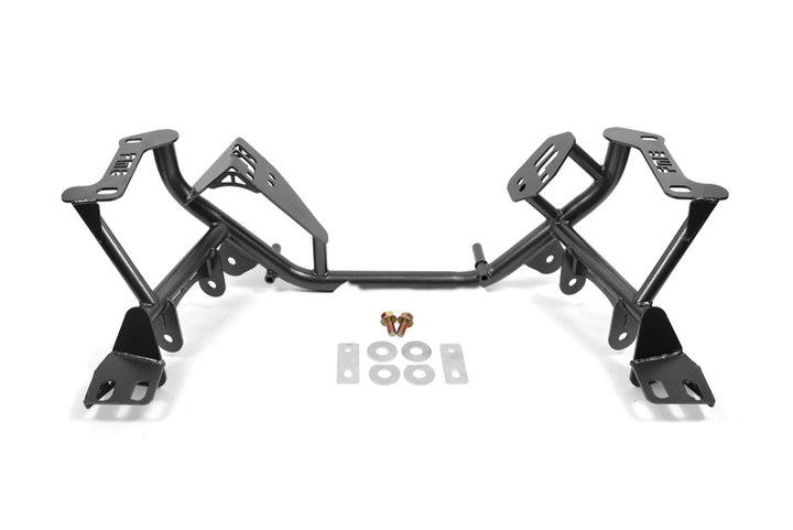 BMR 79-95 Ford Mustang K-Member Standard Version - Black Hammertone - Bull Strap