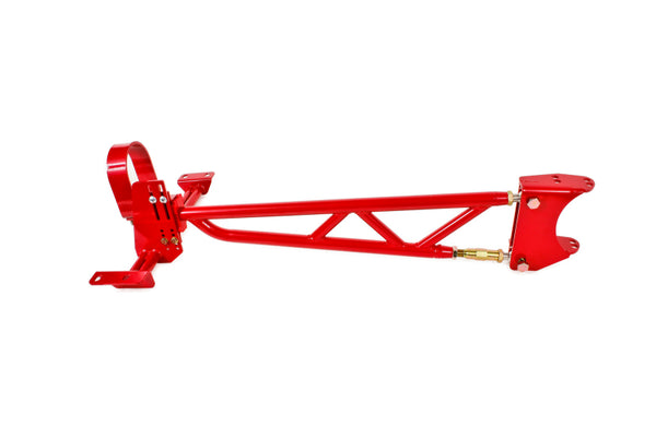 BMR 82-02 3rd Gen F-Body Adj. Bolt-In Torque Arm - Red - Bull Strap