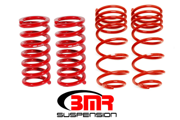 BMR 82-82 3rd Gen F-Body Lowering Spring Kit (Set Of 4) - Red - Bull Strap