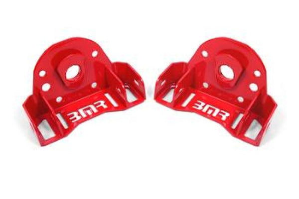 BMR 93-02 4th Gen F-Body Adjustable Front Upper A-Arms (For Stock Shocks) - Red - Bull Strap