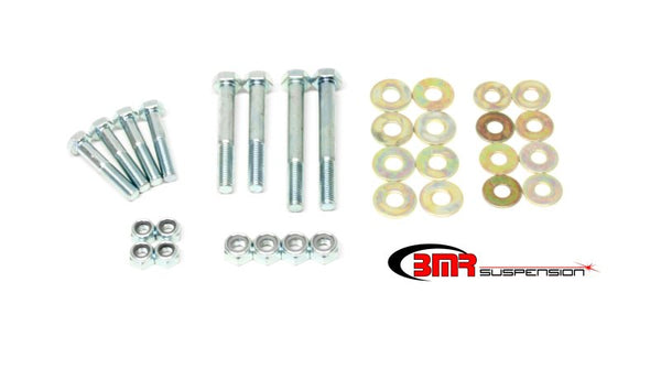 BMR 93-02 F-Body Front Upper/Lower Control Arm Hardware Kit - Zinc plated - Bull Strap