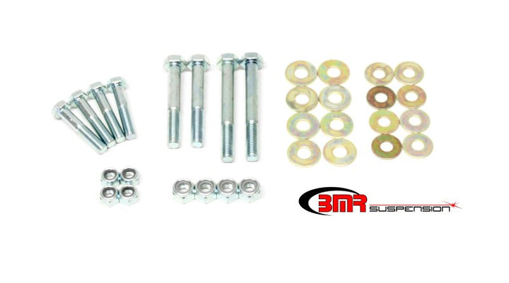 BMR 93-02 F-Body Front Upper/Lower Control Arm Hardware Kit - Zinc plated - Bull Strap