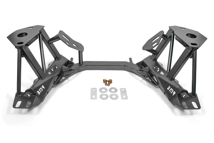 BMR 96-04 Ford Mustang K-Member - Black Hammertone - Bull Strap