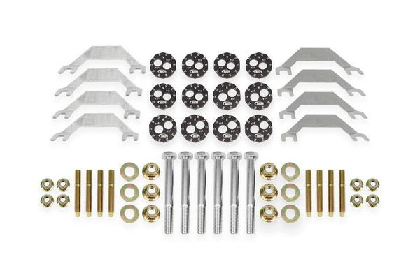 BMR 97-04 Chevrolet Corvette C5 Upper & Lower Control Arms Camber Bolt & Stud Kit - Bare - Bull Strap