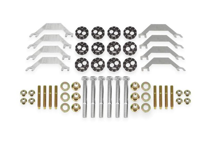 BMR 97-04 Chevrolet Corvette C5 Upper & Lower Control Arms Camber Bolt & Stud Kit - Bare - Bull Strap
