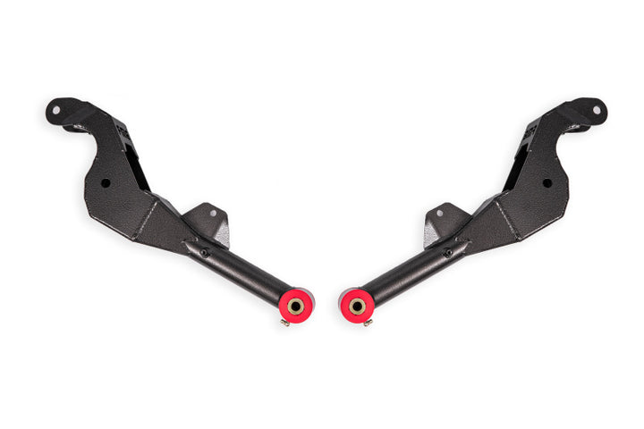 BMR Suspension 10-15 Chevrolet Camaro 15in Non-Adjustable Lower Control Arms w/ Poly Bushings - Rear - Bull Strap