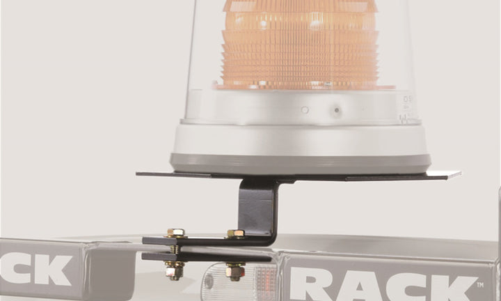 BackRack Light Bracket 10-1/2in Base Center Mount - Bull Strap