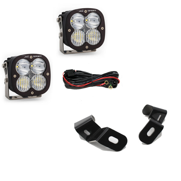 Baja Designs 2019+ Ram 2500/3500 Sports Spot A-Pillar Kit - Bull Strap