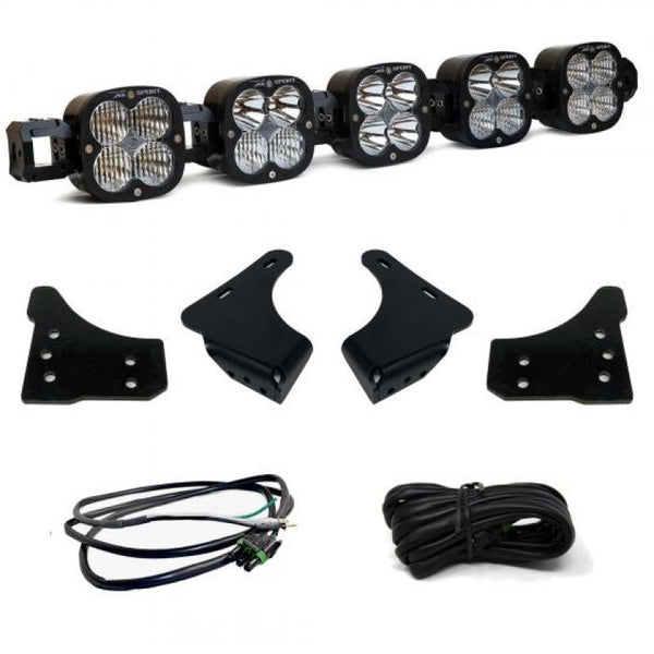 Baja Designs 2021+ Ford F150 5 XL Linkable Light Bar Kit w/Upfitter - Bull Strap