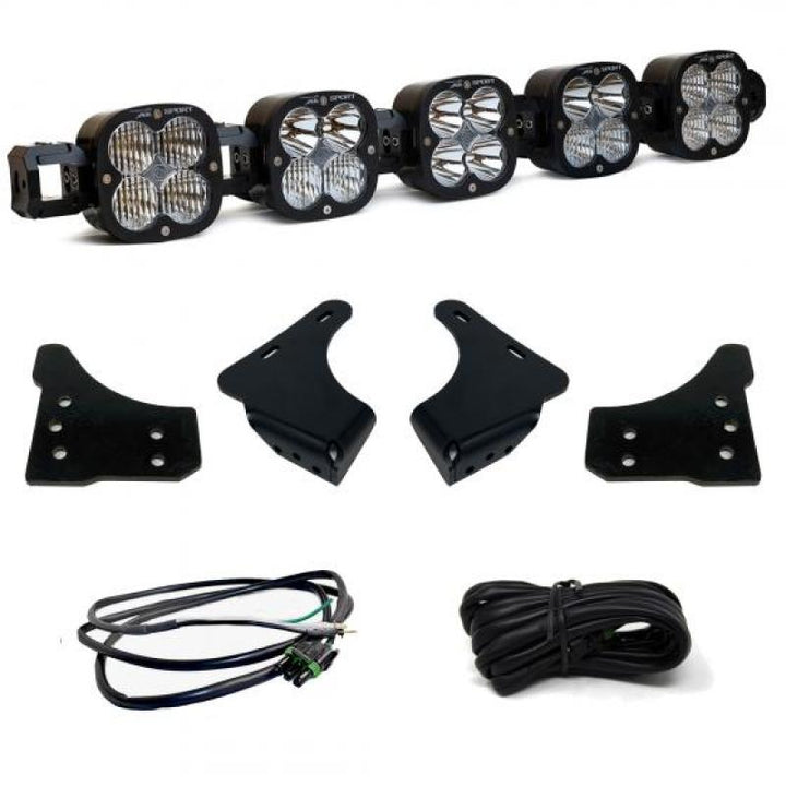 Baja Designs 2021+ Ford F150 5 XL Linkable Light Bar Kit w/Upfitter - Bull Strap