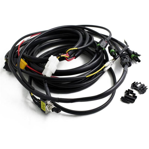 Baja Designs 325 WattsSquadron/S2 Wire Harness (3 Lights Max) - Bull Strap
