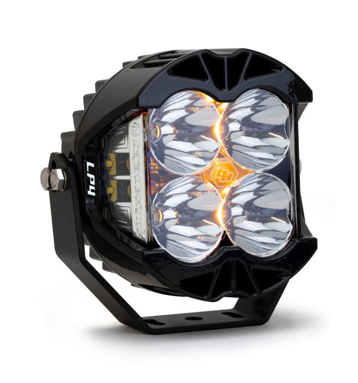 Baja Designs LP4 Pro Spot LED - Clear - Bull Strap