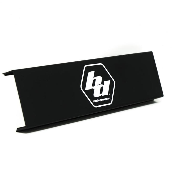 Baja Designs OnX6 10in Rock Guard - Black - Bull Strap