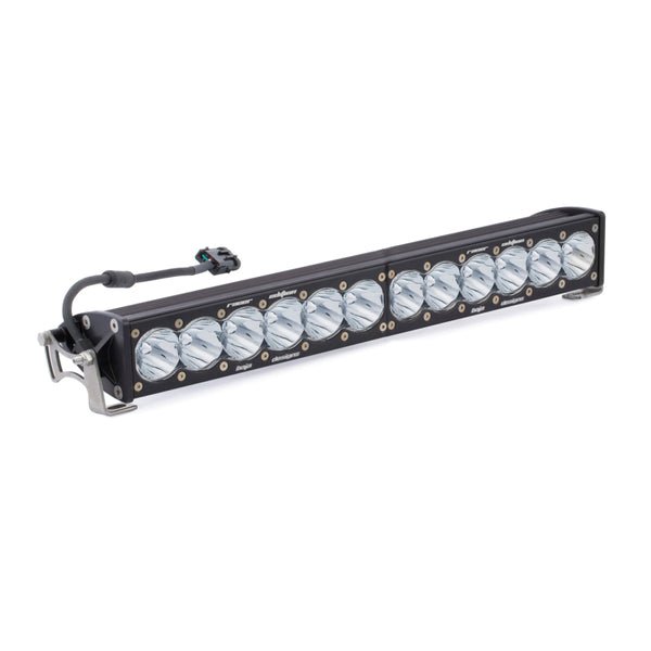 Baja Designs OnX6 Racer Edition Straight High Speed Spot Pattern 20in LED Light Bar - Bull Strap