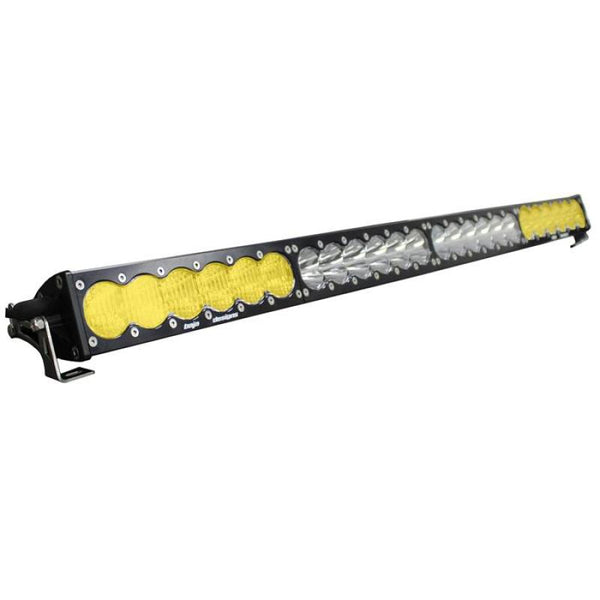 Baja Designs OnX6 Series Dual Control Pattern 40in LED Light Bar - Amber - Bull Strap