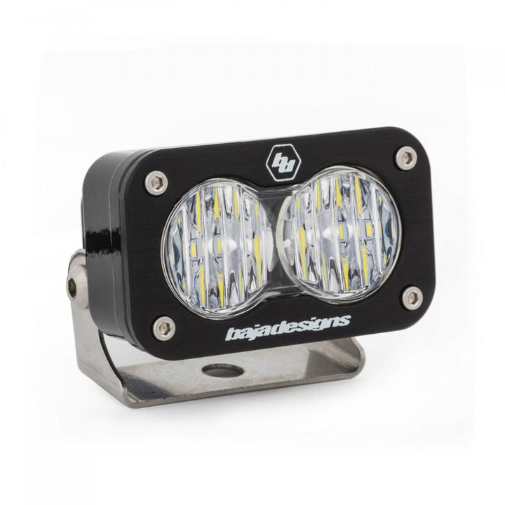 Baja Designs S2 Pro Wide Driving Pattern LED Work Light - Clear - Bull Strap