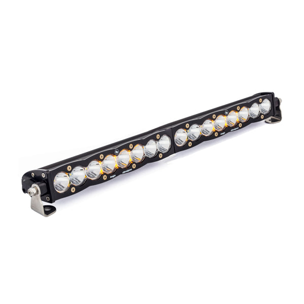Baja Designs S8 Series Single Straight Spot Pattern 20in LED Light Bar - Bull Strap