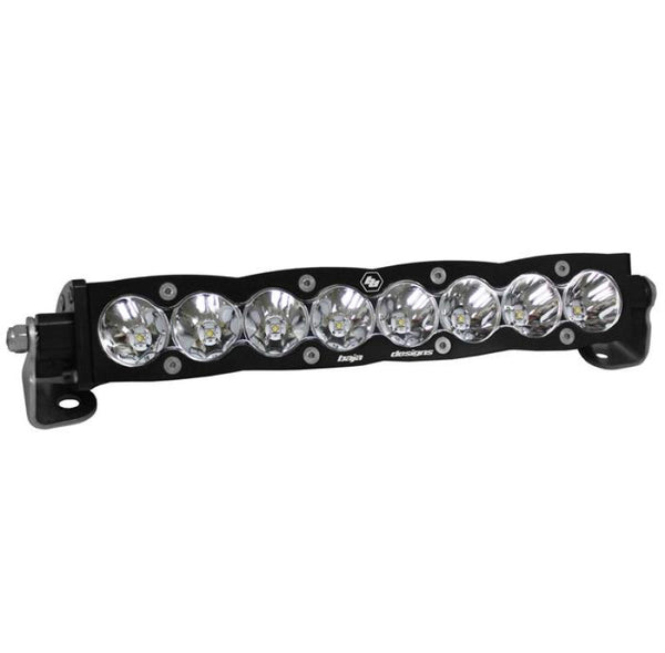 Baja Designs S8 Series Spot Pattern 10in LED Light Bar - Bull Strap
