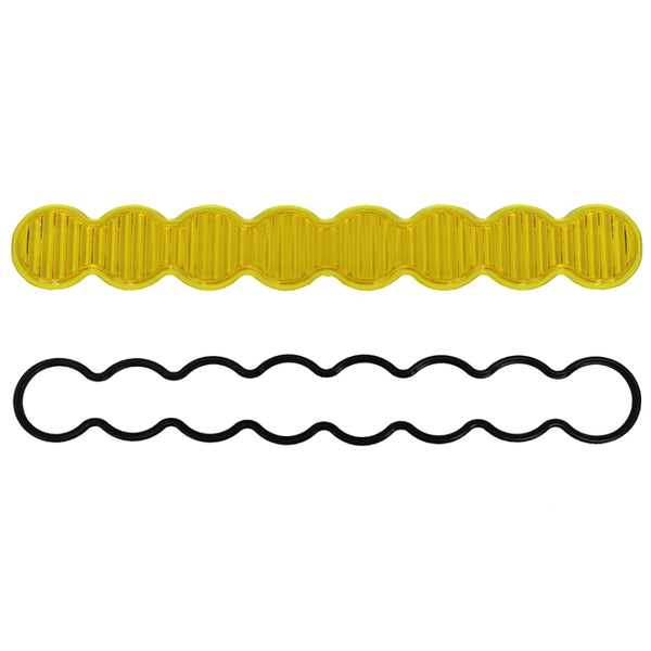 Baja Designs S8 Series Wide Driving Lens Kit - Amber - Bull Strap