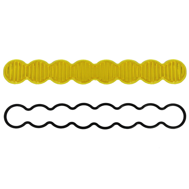 Baja Designs S8 Series Wide Driving Lens Kit - Amber - Bull Strap