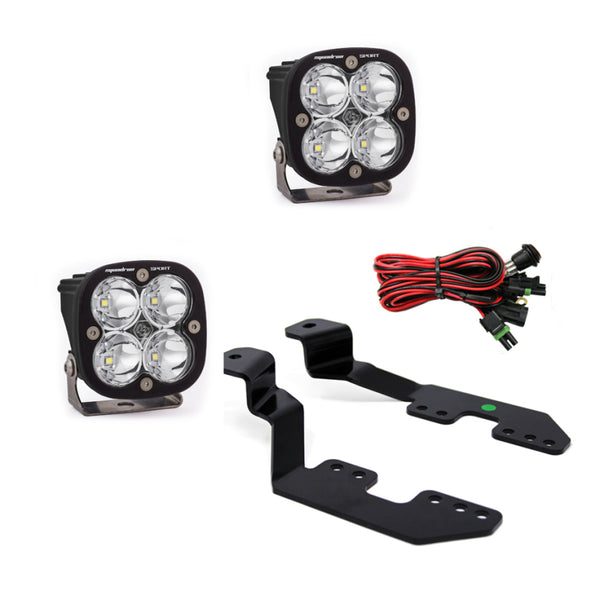Baja Designs Squadron Sport GM A-Pillar Mount Kit - Bull Strap