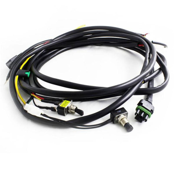 Baja Designs XL Pro/Sport Wire Harness w/ Mode (2 lights Max) - Bull Strap