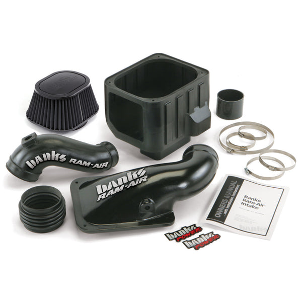 Banks Power 01-04 Chevy 6.6L LB7 Ram-Air Intake System - Dry Filter - Bull Strap