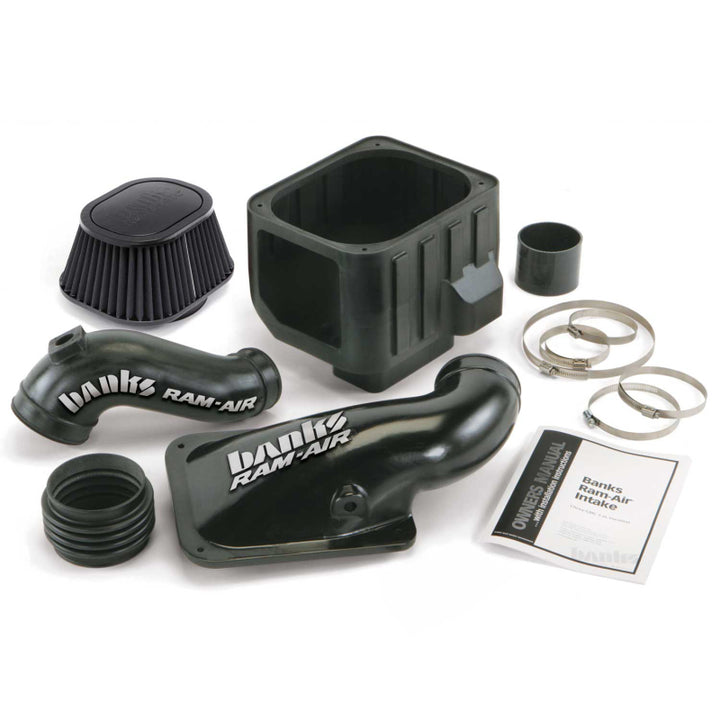 Banks Power 01-04 Chevy 6.6L LB7 Ram-Air Intake System - Dry Filter - Bull Strap