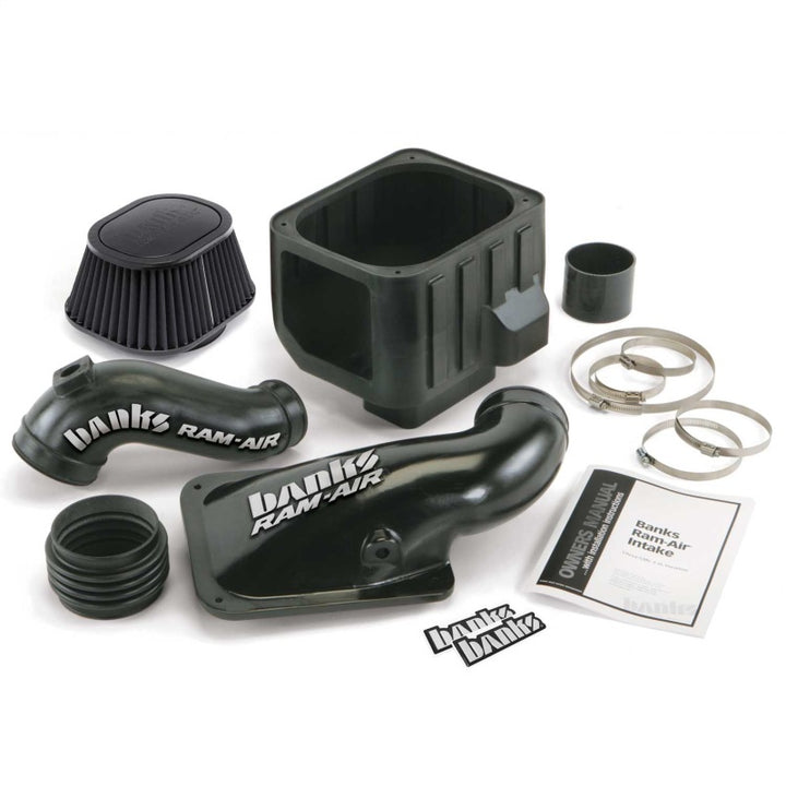 Banks Power 01-04 Chevy 6.6L LB7 Ram-Air Intake System - Dry Filter - Bull Strap