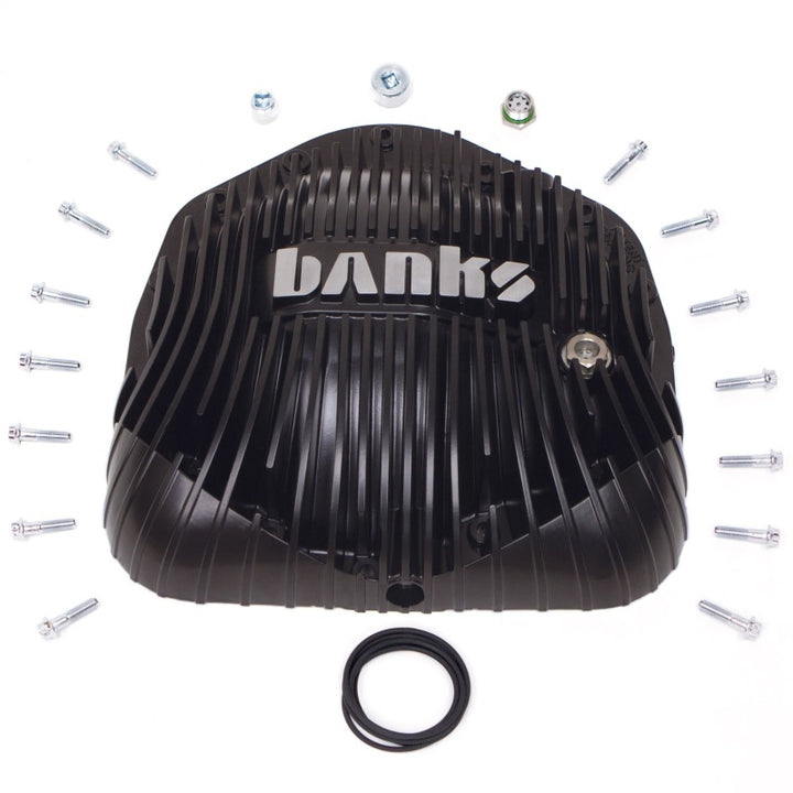 Banks Power 01-18 GM / RAM Black Differential Cover Kit 11.5/11.8-14 Bolt - Bull Strap