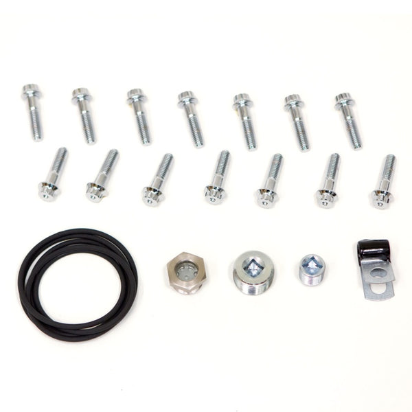 Banks Power 01-18 GM / RAM Natural Differential Cover Kit 11.5/11.8-14 Bolt - Bull Strap