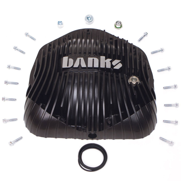 Banks Power 01-19 GM / RAM Black Ops Differential Cover Kit 11.5/11.8-14 Bolt - Bull Strap