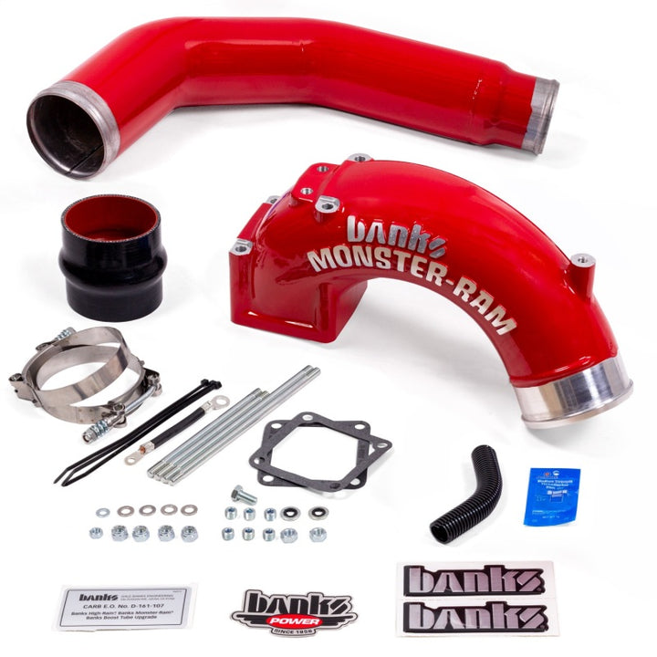 Banks Power 03-07 Dodge 5.9L Monster-Ram Intake w/ Boost Tube - Bull Strap