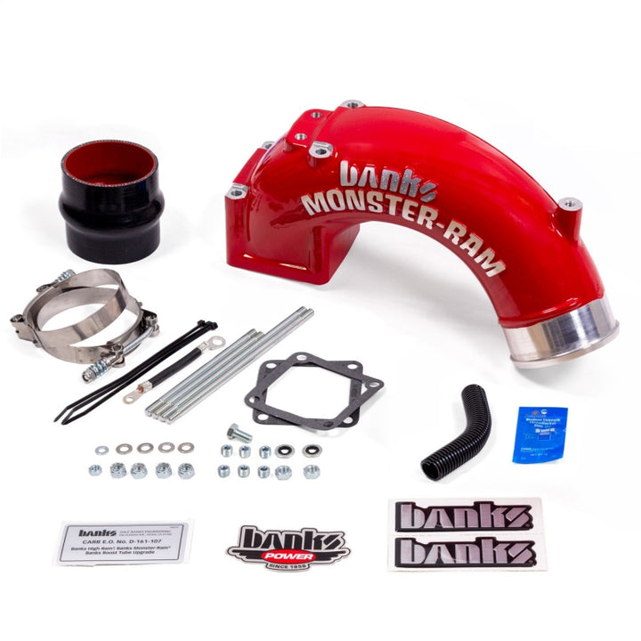 Banks Power 03-07 Dodge 5.9L w/ Stock Intercooler Monster-Ram Intake System - Bull Strap