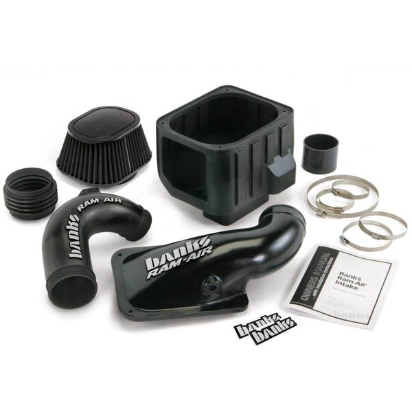 Banks Power 04-05 Chevy 6.6L LLY Ram-Air Intake System - Dry Filter - Bull Strap