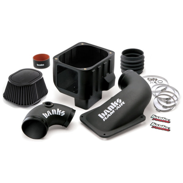 Banks Power 06-07 Chevy 6.6L LLY/LBZ Ram-Air Intake System - Dry Filter - Bull Strap