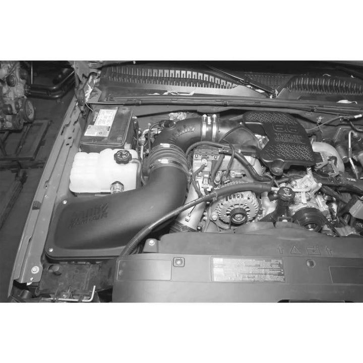 Banks Power 06-07 Chevy 6.6L LLY/LBZ Ram-Air Intake System - Dry Filter - Bull Strap