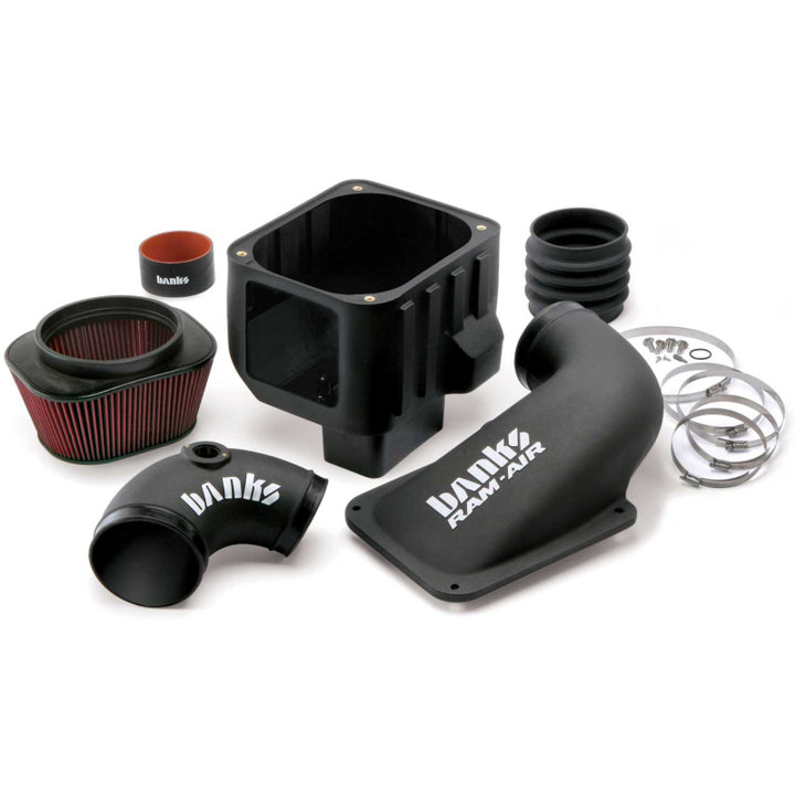 Banks Power 06-07 Chevy 6.6L LLY/LBZ Ram-Air Intake System - Dry Filter - Bull Strap