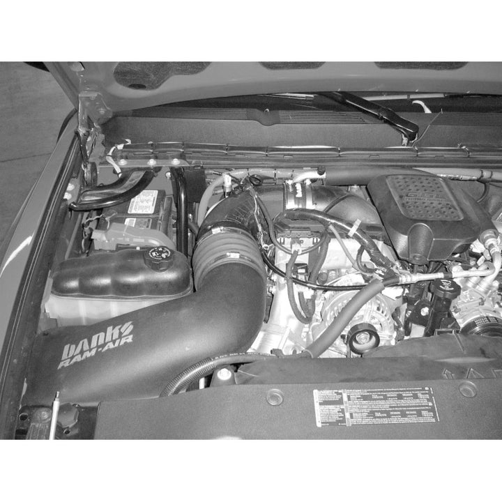 Banks Power 07-10 Chevy 6.6L LMM Ram-Air Intake System - Bull Strap