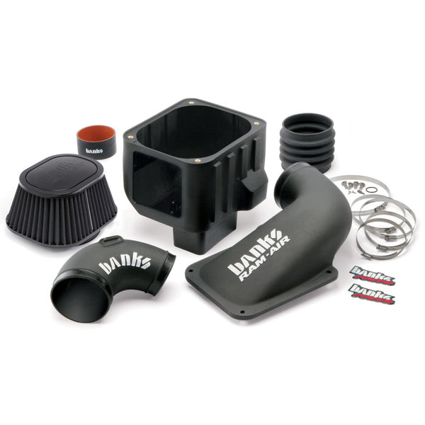 Banks Power 07-10 Chevy 6.6L LMM Ram-Air Intake System - Dry Filter - Bull Strap
