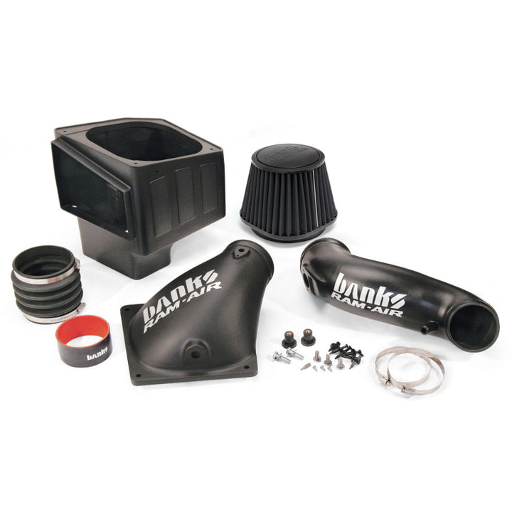 Banks Power 10-12 Dodge 6.7L Ram-Air Intake System - Dry Filter - Bull Strap