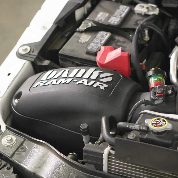 Banks Power 11-15 Ford 6.7L F250-350-450 Ram-Air Intake System - Dry Filter - Bull Strap