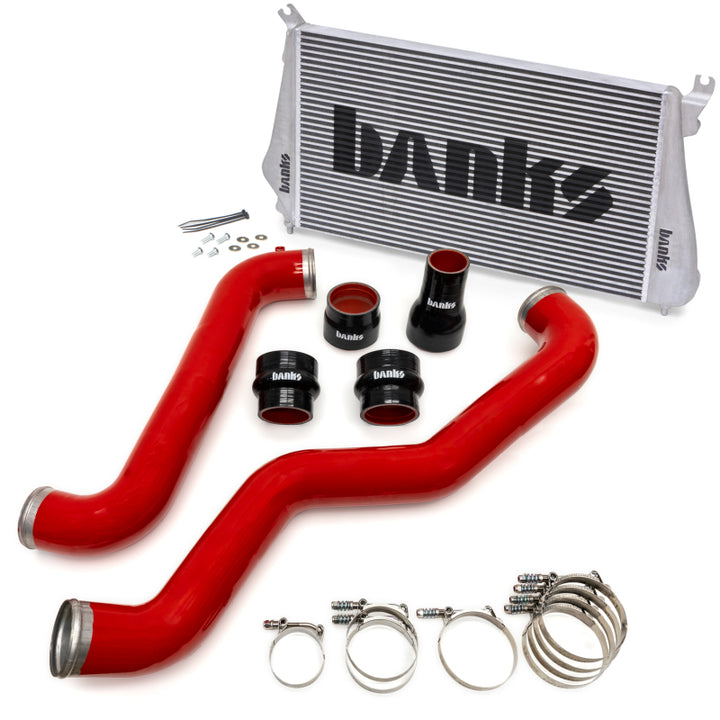 Banks Power 11-16 Chevy/GMC 6.6L Duramax Techni-Cooler System w/ Boost Tubes - Bull Strap
