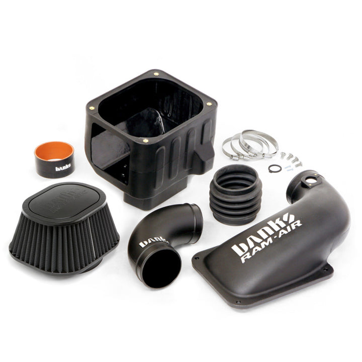 Banks Power 13-14 Chevy 6.6L LML Ram-Air Intake System - Dry Filter - Bull Strap